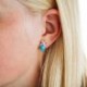 Genuine Turquoise w/ Diamond Accent - by Mt Rushmore